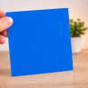 Plexiglass bleu